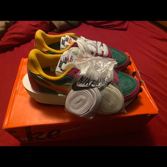 Nike LD waffle sacai Pine Green - Picture 4 of 6